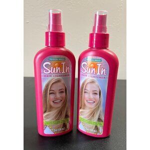 Sun In Hair Lightener Highlighter Tropical Breeze Alcohol Free NEW FULL SIZE 2PK